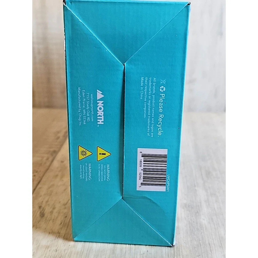 NEW North UV-C Phone Sanitizer Wireless Charger UV Light Disinfection Box